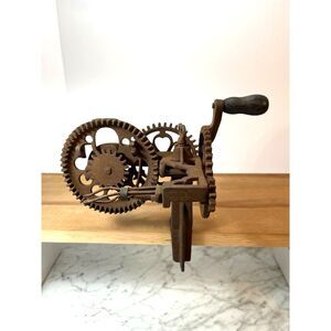 Sinclair Scott Co Baltimore Made in USA Apple Peeler Antique Gears Steampunk